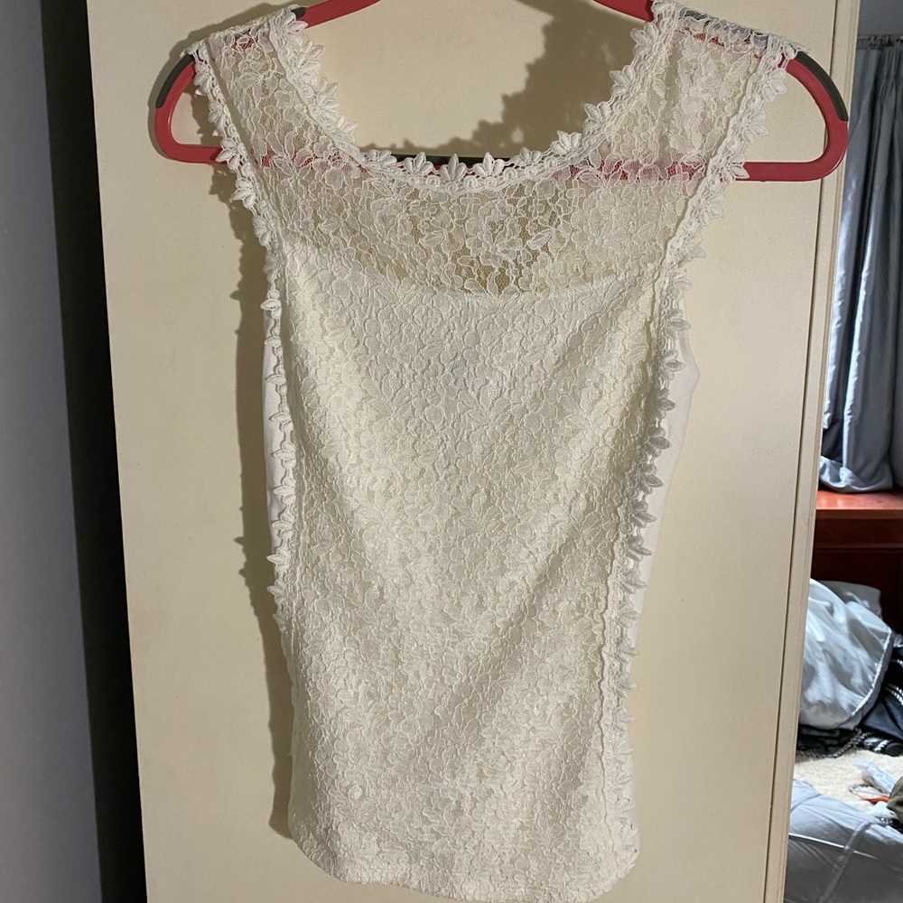 NWT Express lace tank top